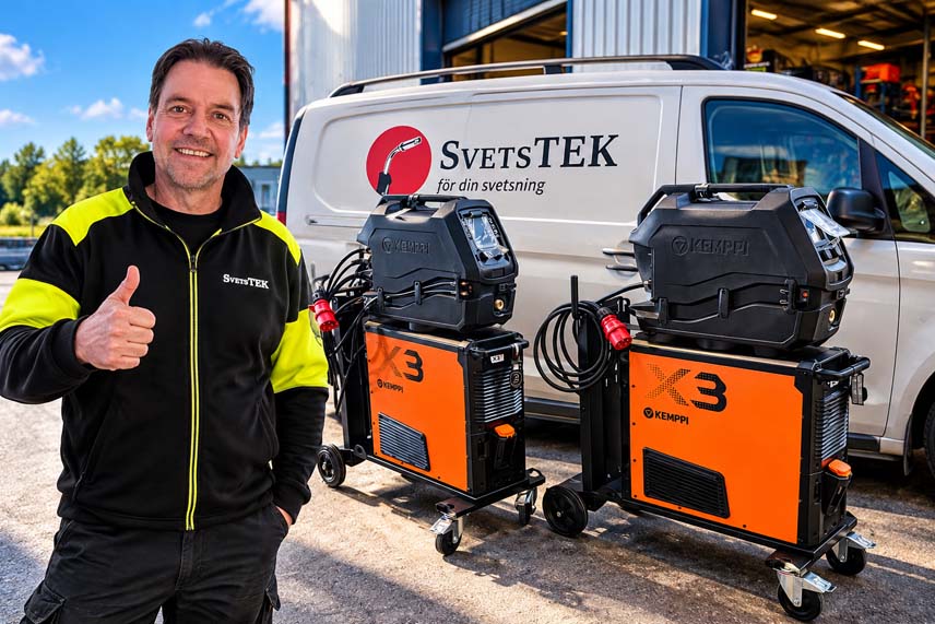 Ny leverans av Kemppi X3 till kund